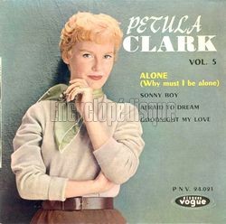 [Pochette de Alone - Vol.5 (Petula CLARK)]