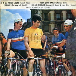 [Pochette de Il a le maillot jaune (Marcel AMONT) - verso]