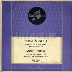 [Pochette de Charles TRENET- Annie CORDY (COMPILATION)]