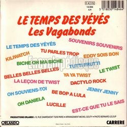 [Pochette de Le temps des yys (Les VAGABONDS) - verso]