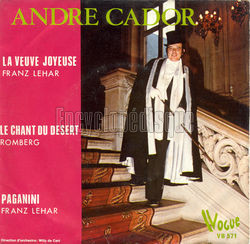 [Pochette de La veuve joyeuse (Andr CADOR)]