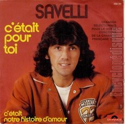 [Pochette de C’tait pour toi (Jean-Pierre SAVELLI)]