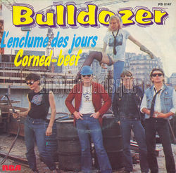 [Pochette de L’enclume des jours (BULLDOZER)]