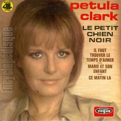 [Pochette de Le petit chien noir (Petula CLARK)]