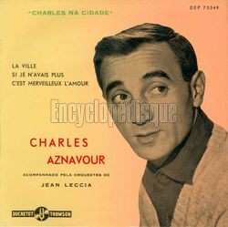 [Pochette de La ville (Charles AZNAVOUR)]