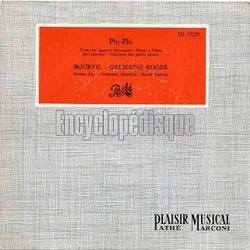 [Pochette de Phi-phi (BOURVIL)]