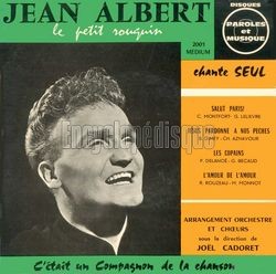 [Pochette de Le petit rouquin chante seul (Jean ALBERT)]