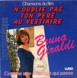 [Pochette de Comme une chanson qui passe (Bruna GIRALDI)]