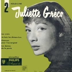 [Pochette de Les croix (Juliette GRCO)]