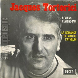 [Pochette de Reviens, reviens-moi (Jacques TORTORICI)]