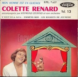 [Pochette de Mon homme est un guignol (Colette RENARD)]