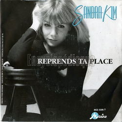 [Pochette de Reprends ta place (Sandra KIM)]