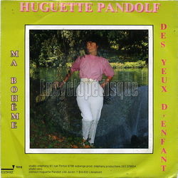 [Pochette de Ma bohme (Huguette PANDOLF)]