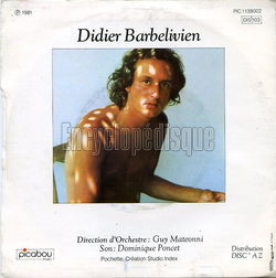 [Pochette de La maison o elle vit (Didier BARBELIVIEN) - verso]