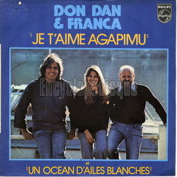 [Pochette de Je t’aime Agapimu (DON, DAN & FRANCA)]