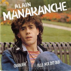 [Pochette de Oublier (Alain MANARANCHE)]