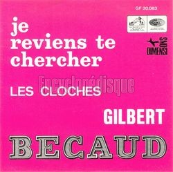 [Pochette de Je reviens te chercher (Gilbert BCAUD)]