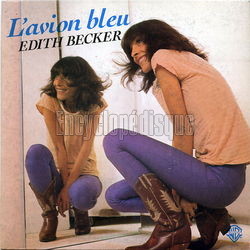 [Pochette de L’avion bleu (dith BECKER)]