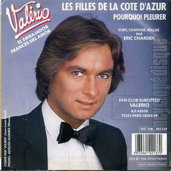 [Pochette de Les filles de la cte d’azur (VALRIO) - verso]