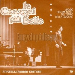 [Pochette de Le canzoni piu’ belle (Gilbert BCAUD)]