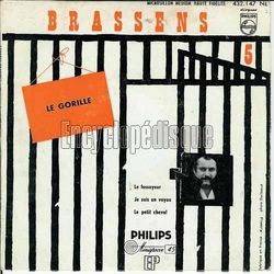 [Pochette de Le gorille - 5me srie (Georges BRASSENS)]