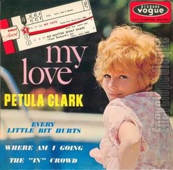 [Pochette de My Love (Petula CLARK)]