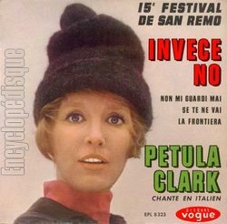 [Pochette de Chante en italien: 15e Festival de San Remo (Petula CLARK)]