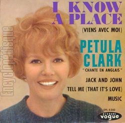 [Pochette de I Know A Place (Petula CLARK)]