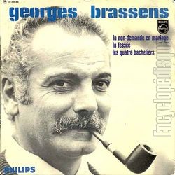 [Pochette de La non-demande en mariage (Georges BRASSENS)]