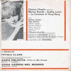 [Pochette de Cara felicit (Petula CLARK) - verso]