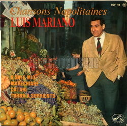 [Pochette de Chansons napolitaines (Luis MARIANO)]