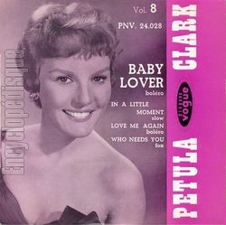 [Pochette de Baby lover - Vol.8 (Petula CLARK)]