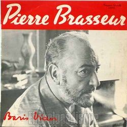 [Pochette de Boris Vian (Pierre BRASSEUR)]