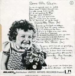 [Pochette de Bonne fte papa (Les BILLIBUS) - verso]