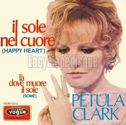 [Pochette de Il sole nel cuore (Petula CLARK)]