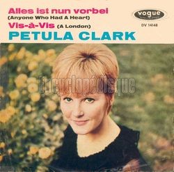 [Pochette de Alles ist nun vorbei (Petula CLARK)]