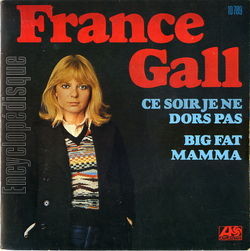 [Pochette de Ce soir, je ne dors pas (France GALL)]