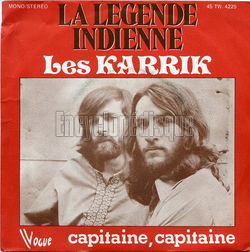 [Pochette de La lgende indienne (Les KARRIK)]