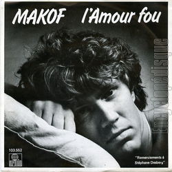 [Pochette de L’amour fou (MAKOF)]