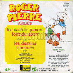 [Pochette de Les dessins z’anims (Roger PIERRE) - verso]