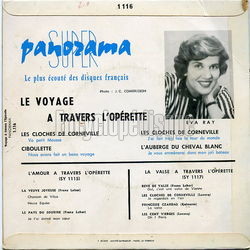 [Pochette de Le voyage  travers l’oprette (va RAY) - verso]