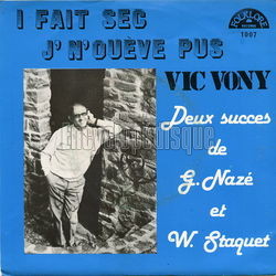 [Pochette de I fait sec (Vic VONY)]