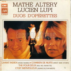 [Pochette de Duos d’oprettes (Math ALTRY et Lucien LUPI)]