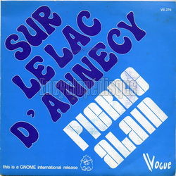 [Pochette de Sur le lac d’Annecy (Pierre ALAIN (2))]