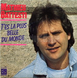 [Pochette de T’es la plus belle du monde (Mathieu BATTESTI)]