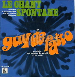 [Pochette de Le chant spontan (Abb Guy de FATTO)]