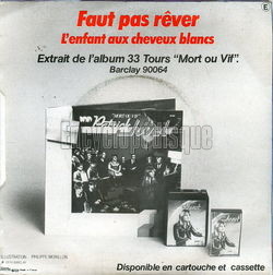 [Pochette de Faut pas rver (Patrick JUVET) - verso]