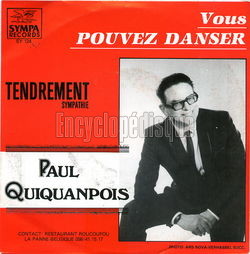 [Pochette de Vous pouvez danser (Paul QUIQUANPOIS)]