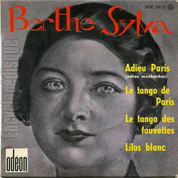 [Pochette de Adieu Paris (Berthe SYLVA)]