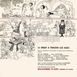 [Pochette de 10 ans de silence… (Bulgomme) (PUBLICIT) - verso]